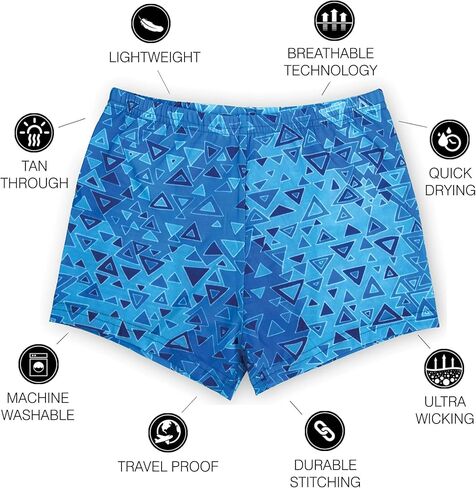 COOLTAN Men's Tan Through Swimwear Hipster, Rainforest, Size Medium in Saudi Arabia
