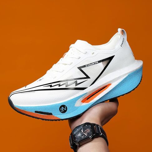 Men's Thick-Soled, Non-Slip, Cushioning, Comfortable and Fashionable Sports Shoes with Mesh Laces and Breathable Low-Top Casual Running Shoes Suitable for Fitness, Badminton, and Walking in Saudi Arabia