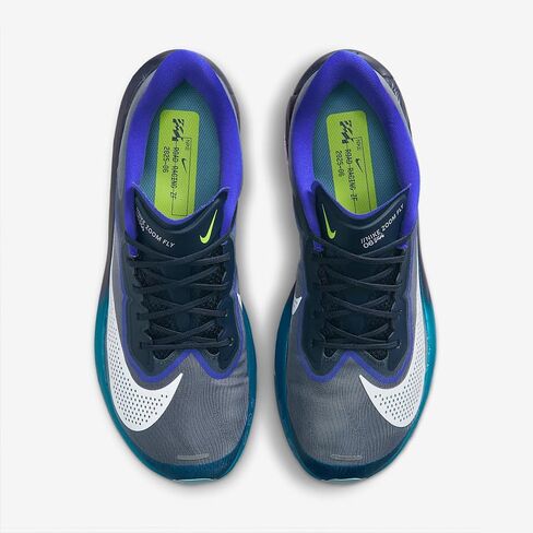 Nike Zoom Fly 6 Men's Road Racing Shoes (Obsidian/Persian Violet/Volt/White) Size 11 in Kuwait