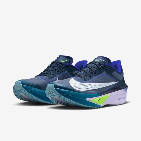 Nike Zoom Fly 6 Men's Road Racing Shoes (Obsidian/Persian Violet/Volt/White) Size 11 in Kuwait