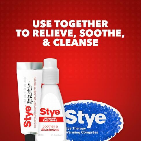 Stye Sterile Lubricant Eye Drops, Stye Relief Eye Drops, 0.5oz in Kuwait