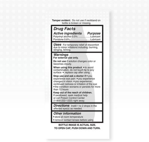 Stye Sterile Lubricant Eye Drops, Stye Relief Eye Drops, 0.5oz in Kuwait