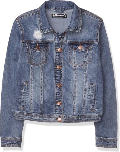 dollhouse Women's Genesis Plus Denim Jacket in Kuwait