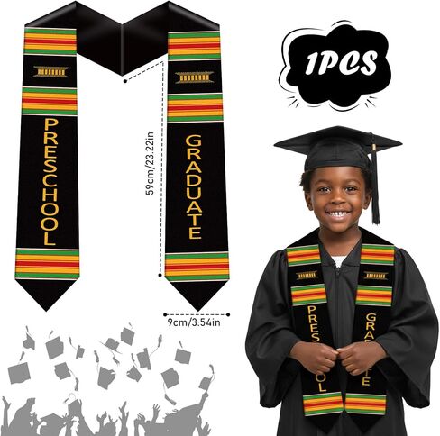 Preschool Graduation Sash 2026, Preschool Graduation Stole Class of 2026, Prek Grad Sash Graduate Gifts for Boy Girl in Kuwait
