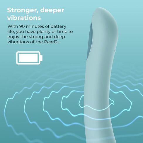 KIIROO Pearl 2+ Vibrator for Women – App-Connected Silicone Sex Vibrator with Touch Sensors and Rechargeable Battery in Saudi Arabia