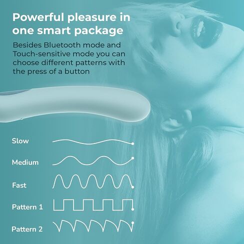 KIIROO Pearl 2+ Vibrator for Women – App-Connected Silicone Sex Vibrator with Touch Sensors and Rechargeable Battery in Saudi Arabia