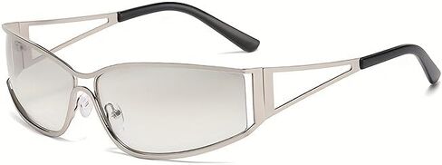 Trendy Silver Glasses for Women – High-End Fashion Eyewear with Elegant Design, Lightweight & Stylish for Daily Wear in Kuwait