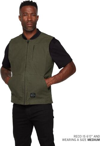 Indian Motorcycle Men's Nevada Vest, Dark Green - 2864645 in Kuwait