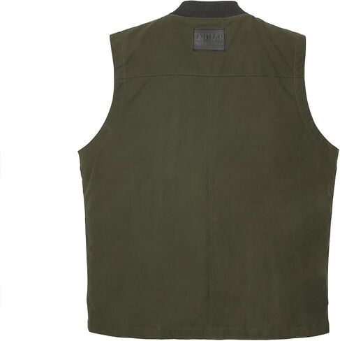Indian Motorcycle Men's Nevada Vest, Dark Green - 2864645 in Kuwait