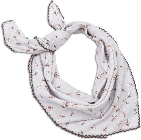 وشاح رأس نسائي مزين بالزهور، عصابات قطنية للنساء وشاح شعر خفيف الوزن للارتداء اليومي في الصيف والشاطئ in Kuwait