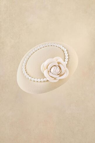 قبعات BABEYOND Fascinators للنساء - قبعة حفلات الشاي Kentucky Fascinator Derby Flower Pillbox مع اللؤلؤ لحفلات الزفاف in Kuwait