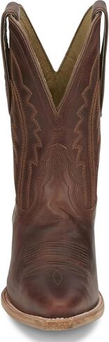 Tony Lama Women's Women's Areli Western Booties Snip Toe Cognac 9 M US in Kuwait