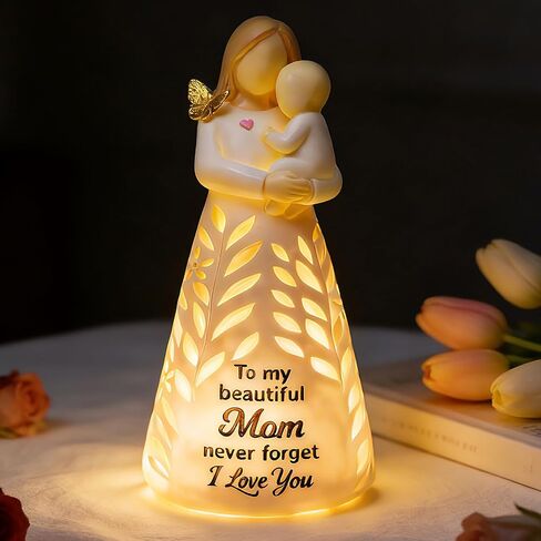 Sister Birthday from Sister, Resin Sister Figurine Light with Remote Control for Soul Sisters Bestie, Sisters' Day Gift for Best Friend(No Batteries Included) in Saudi Arabia