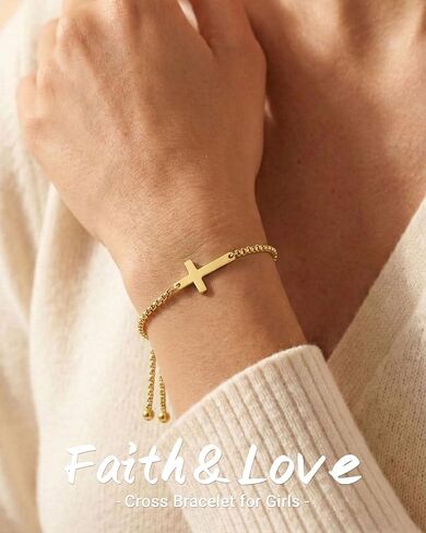 Cross Bracelet Lds Baptism Gifts for Teen Girls Women in Kuwait