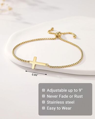 Cross Bracelet Lds Baptism Gifts for Teen Girls Women in Kuwait