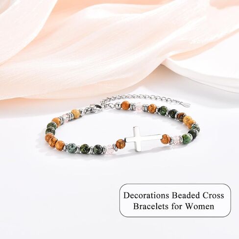 2026 Graduation Gifts for Girls Her, High School College 5th 6th 8th Grade Masters Degree Middle School Graduation Gifts for Girls, Christian Cross Bracelets for Women Daughter with Cards in Saudi Arabia