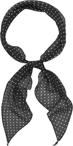 Polka Dot Scarf for Women, Skinny Neck Scarf Womens Scarves Hair Band Bag Accessory for Party Prom Travel Date Office in Saudi Arabia