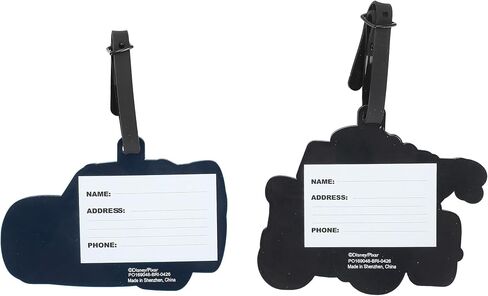 Cars Lightning McQueen and Mater 2pk Luggage Tags for Travel and Everyday Use in Kuwait