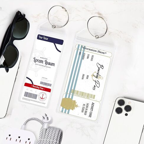 6 Pack Luggage Tags for Cruise Essentials 2025 Purse Chain Straps Replacement Cruise Lanyard for Ship Cards Travel Essentials Must Have by SEAVILIA in Saudi Arabia