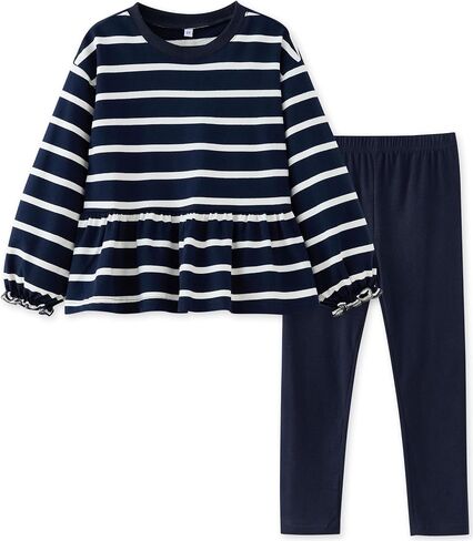UMELOK Girls 2 Piece Playwear Set Pant and Top Sweatsuit Outfit Clothes in Saudi Arabia