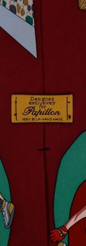 Papillon 100% SILK NeckTie Football Design Men's Neck Tie #124-2 in Kuwait