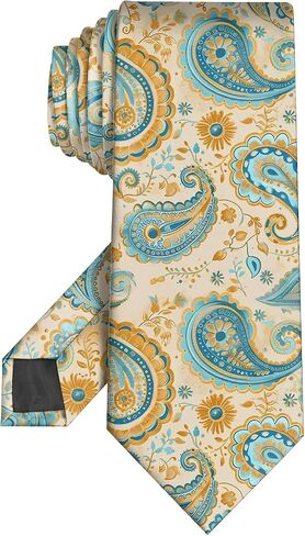 Men Ties 3.15" Neckties for Mens Cotton Printed Fashion Floral Neck Tie for Wedding Dating Party Leisure in Saudi Arabia