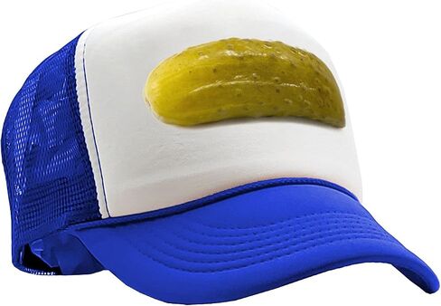 The Goozler - Pickle - Dill Concession Funny Fair Carnival - قبعة سائق الشاحنة ذات الطراز القديم in Kuwait
