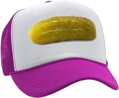 The Goozler - Pickle - Dill Concession Funny Fair Carnival - قبعة سائق الشاحنة ذات الطراز القديم in Kuwait