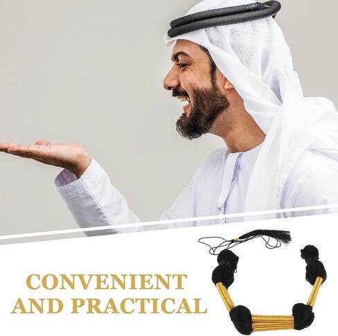 وشاح الرأس الرجالي عقال الزي العربي للرجال حبل لف الرأس دبي in Kuwait