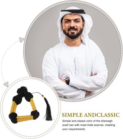 وشاح الرأس الرجالي عقال الزي العربي للرجال حبل لف الرأس دبي in Kuwait