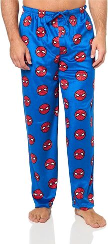 Marvel Men's Pajama Bottom, Lounge Pant With Drawstring, Ultra-soft & Comfortable Nightwear in Kuwait