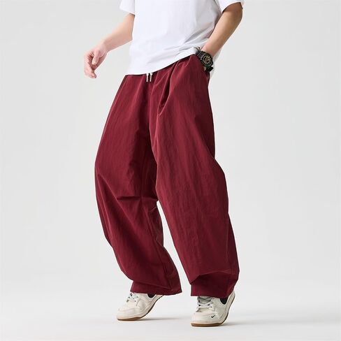 Seidarise Men's Cargo Drop Crotch Wide Leg Baggy Harem Pants Japanese Yoga in Saudi Arabia
