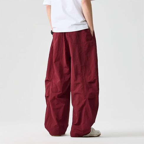 Seidarise Men's Cargo Drop Crotch Wide Leg Baggy Harem Pants Japanese Yoga in Saudi Arabia