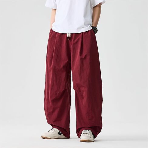 Seidarise Men's Cargo Drop Crotch Wide Leg Baggy Harem Pants Japanese Yoga in Saudi Arabia