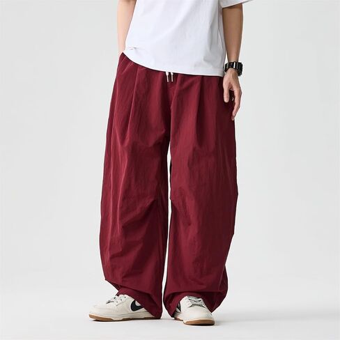 Seidarise Men's Cargo Drop Crotch Wide Leg Baggy Harem Pants Japanese Yoga in Saudi Arabia