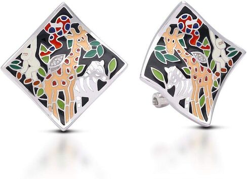 Serengeti Earrings in Saudi Arabia