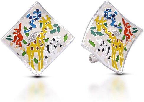 Serengeti Earrings in Saudi Arabia