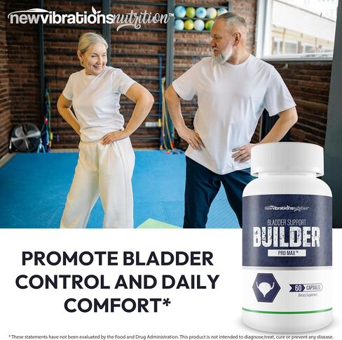 Bladder Support Builder Pro Max - Our Best Probiotics for Kidney, Urinary, & Gut Health - 11 Strain Probiotic Support for Healthy Urinary Function - Natural Probiotic Bladder Builder Supplement in Saudi Arabia