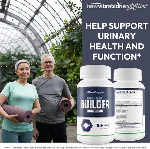 Bladder Support Builder Pro Max - Our Best Probiotics for Kidney, Urinary, & Gut Health - 11 Strain Probiotic Support for Healthy Urinary Function - Natural Probiotic Bladder Builder Supplement in Saudi Arabia