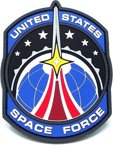 Milspec Space Force Morale PVC Patch - Full Color in Saudi Arabia