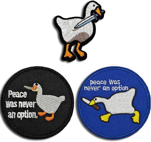 Certified Silly Goose Patches, Tactical Morale Patches for Backpack Uniform Cap Hat Vest Jacket and More in Kuwait