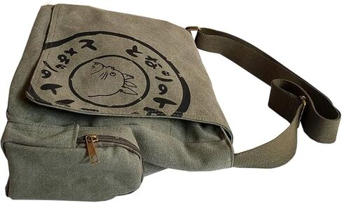 Men's Korean Canvas Bag Men's Shoulder Bag Men's Large Capacity Computer Casual Bag in Saudi Arabia