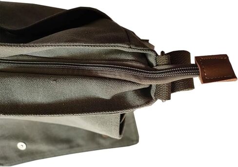 Men's Korean Canvas Bag Men's Shoulder Bag Men's Large Capacity Computer Casual Bag in Saudi Arabia