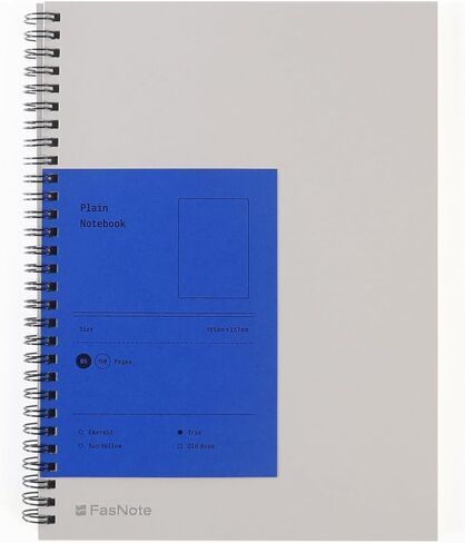 Blank Spiral Notebook 10.12 x 7.36 in (B5), 160 Pages Blank Paper, Notebook for Sketching, Writing & Study, Calendar Card Included (2025) (Old Rose) in Saudi Arabia