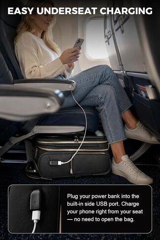 HotWay Underseat Carry On Luggage with Wheels, 16 inch Lightweight Under Seat Luggage, Small Soft Sided Personal Item Suitcase for Airline Travel, Black in Saudi Arabia
