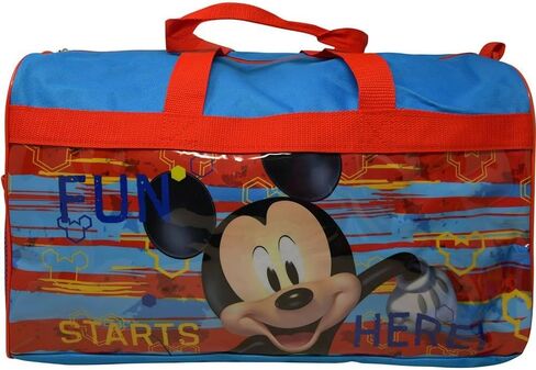 Mickey Mouse Unisex Kid's Classic Duffle Bag, Multicolor in Kuwait