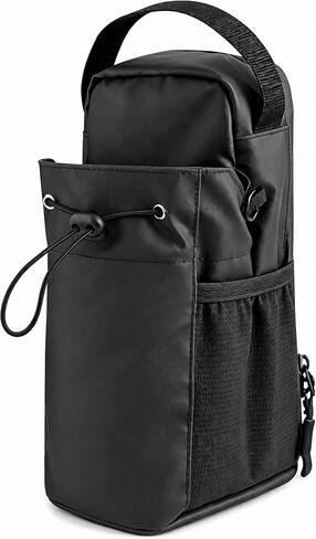 Magnetic Gym Bag Water Bottle Carrier Holder with Phone Pockets & Shoulder Strap Sling Gym Bag Travel Work with Magnetic Attachment in Kuwait