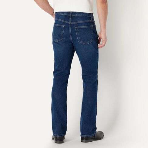Amazon Essentials Men's Low Stretch Slim-Fit Bootcut Jeans in Kuwait