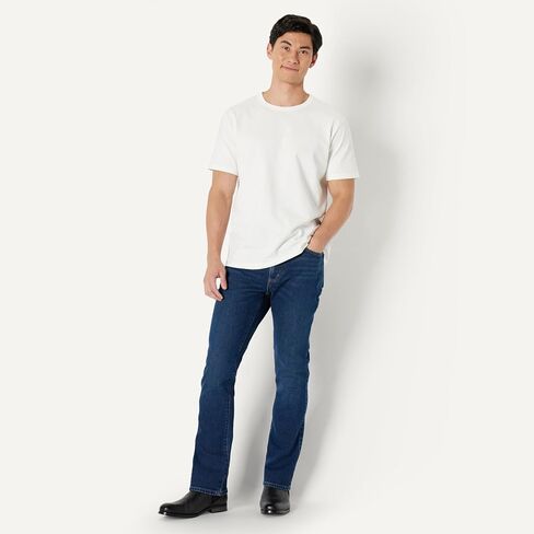 Amazon Essentials Men's Low Stretch Slim-Fit Bootcut Jeans in Kuwait