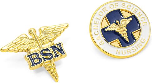 Bachelor of Science in Nursing "BSN" Lapel Pin Set in Kuwait